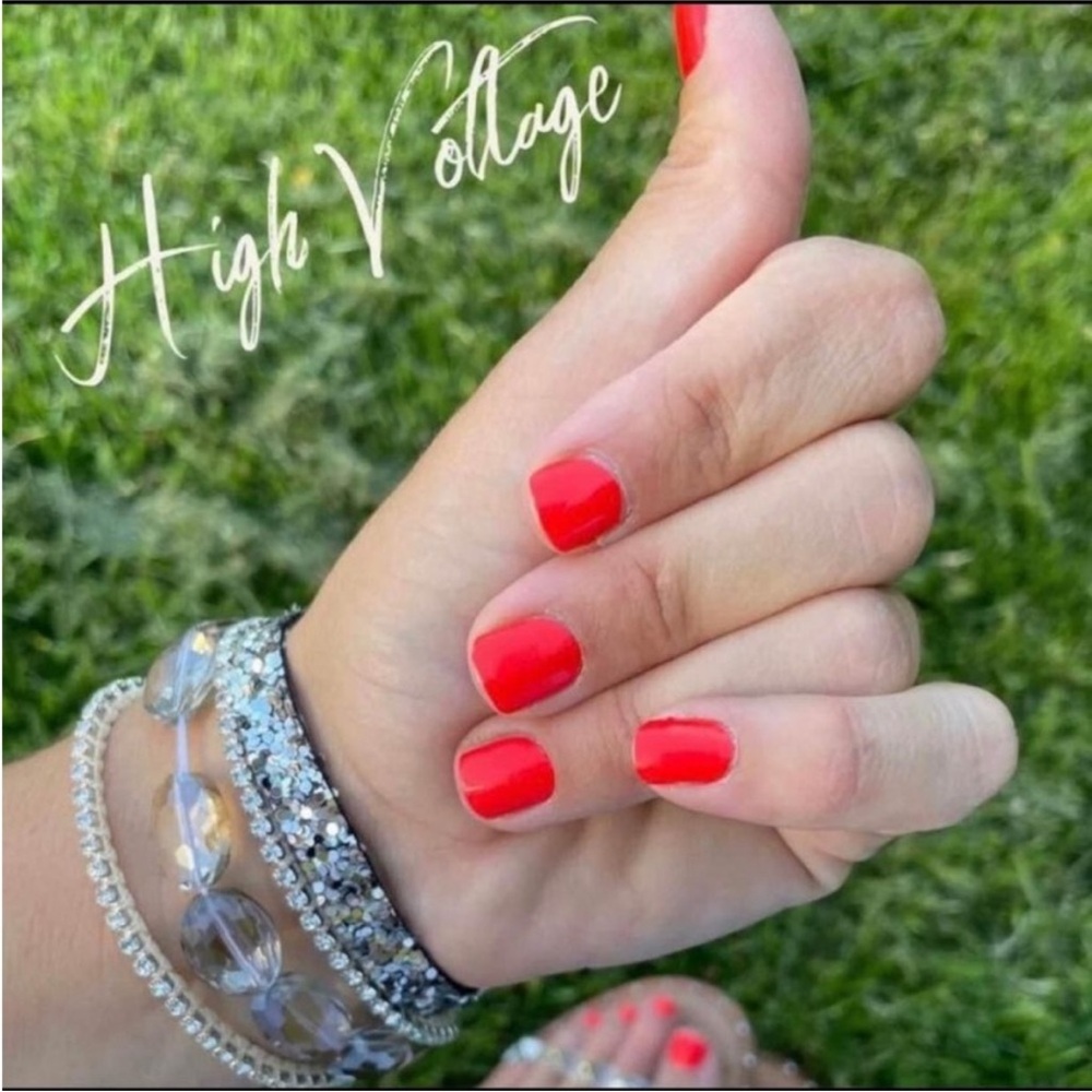 *Retired* Color Street: High Voltage | Neon Orange Summer Bright Electric - Picture 6 of 12